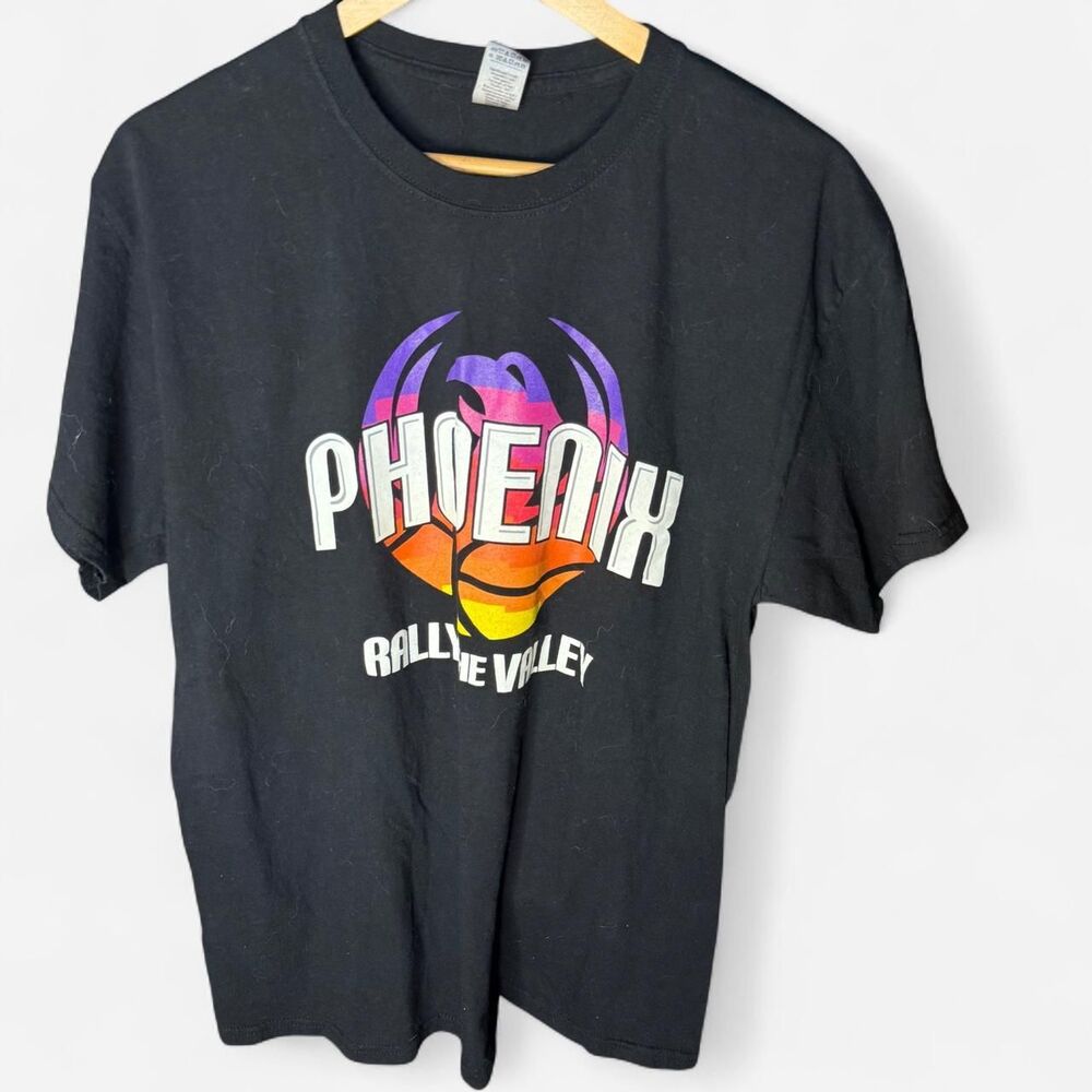 Phoenix Suns Rally The Valley black t-shirt L